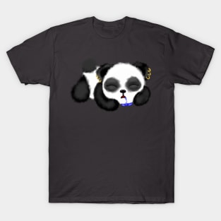 Sleepy Goth Panda T-Shirt